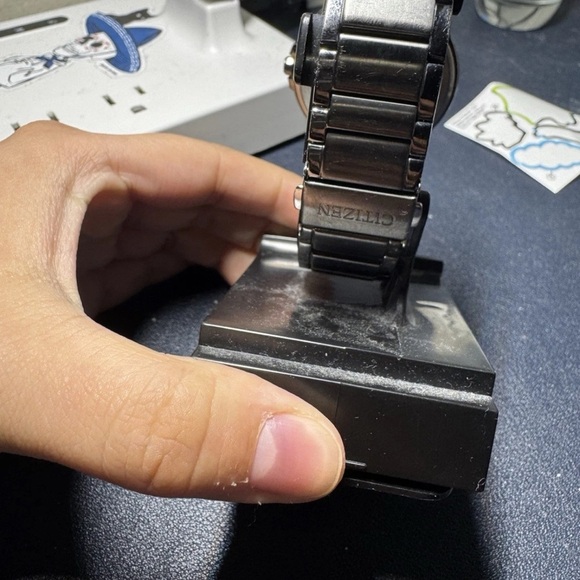 Citizen Black Stainless Steel Watch - Picture 5 of 10